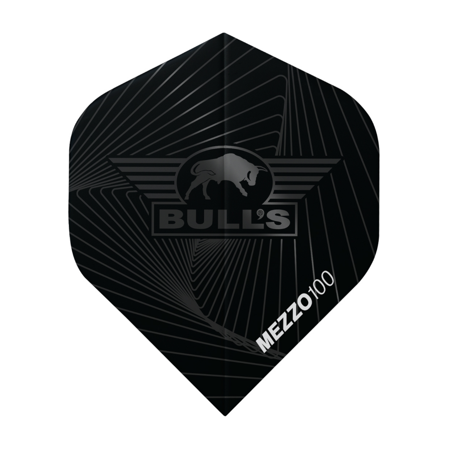 Dart Flight Bull's Mezzo 100 Schwarz No.2