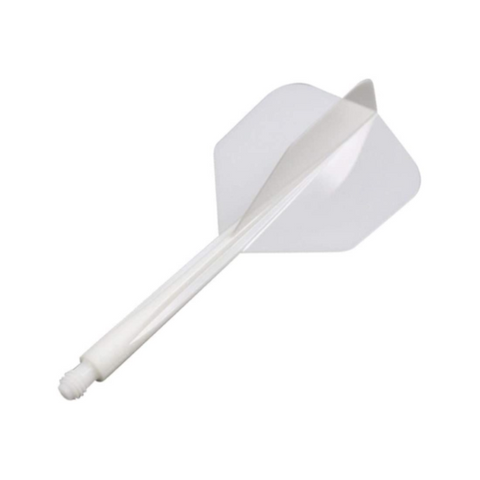 Dart Flights CONDOR Plain (Zero Stress) White Small