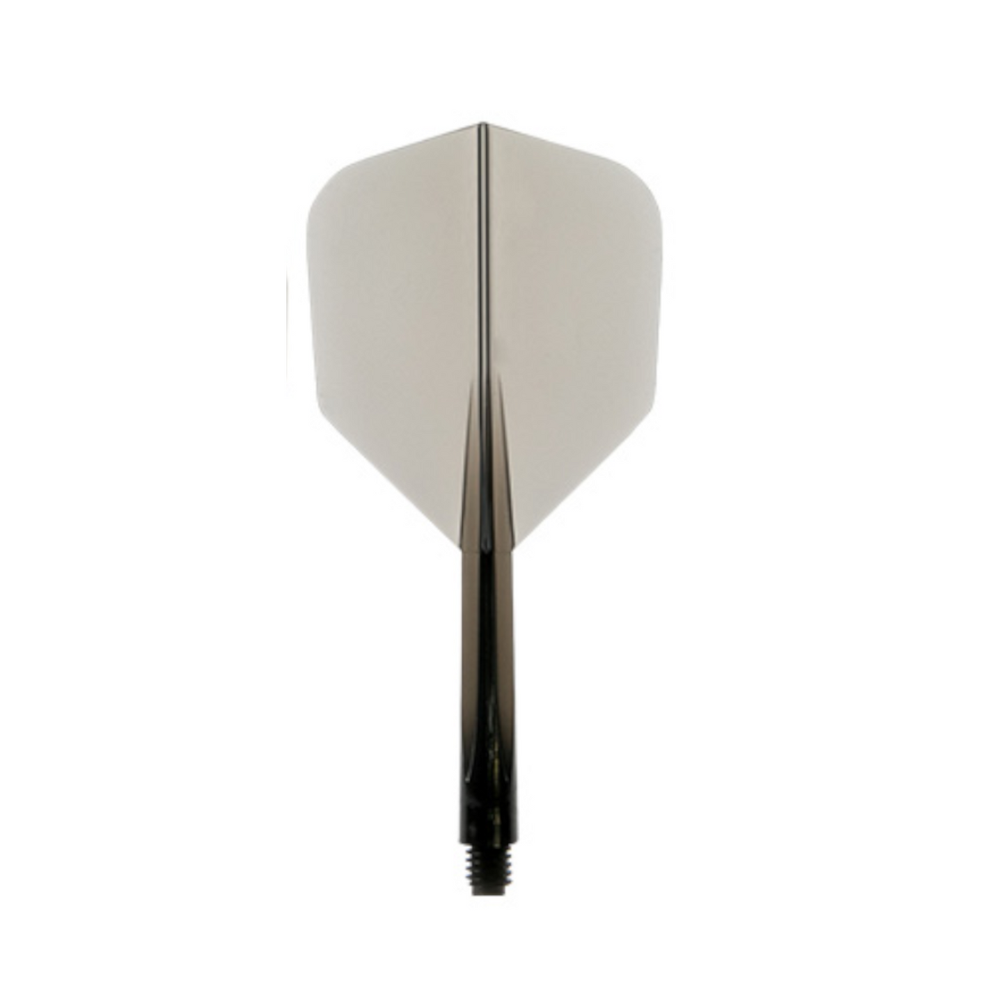 Dart Flights CONDOR Plain (Zero Stress) Clear Black Small