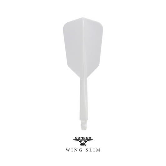 Dart Flight CONDOR Wing Slim Weiß