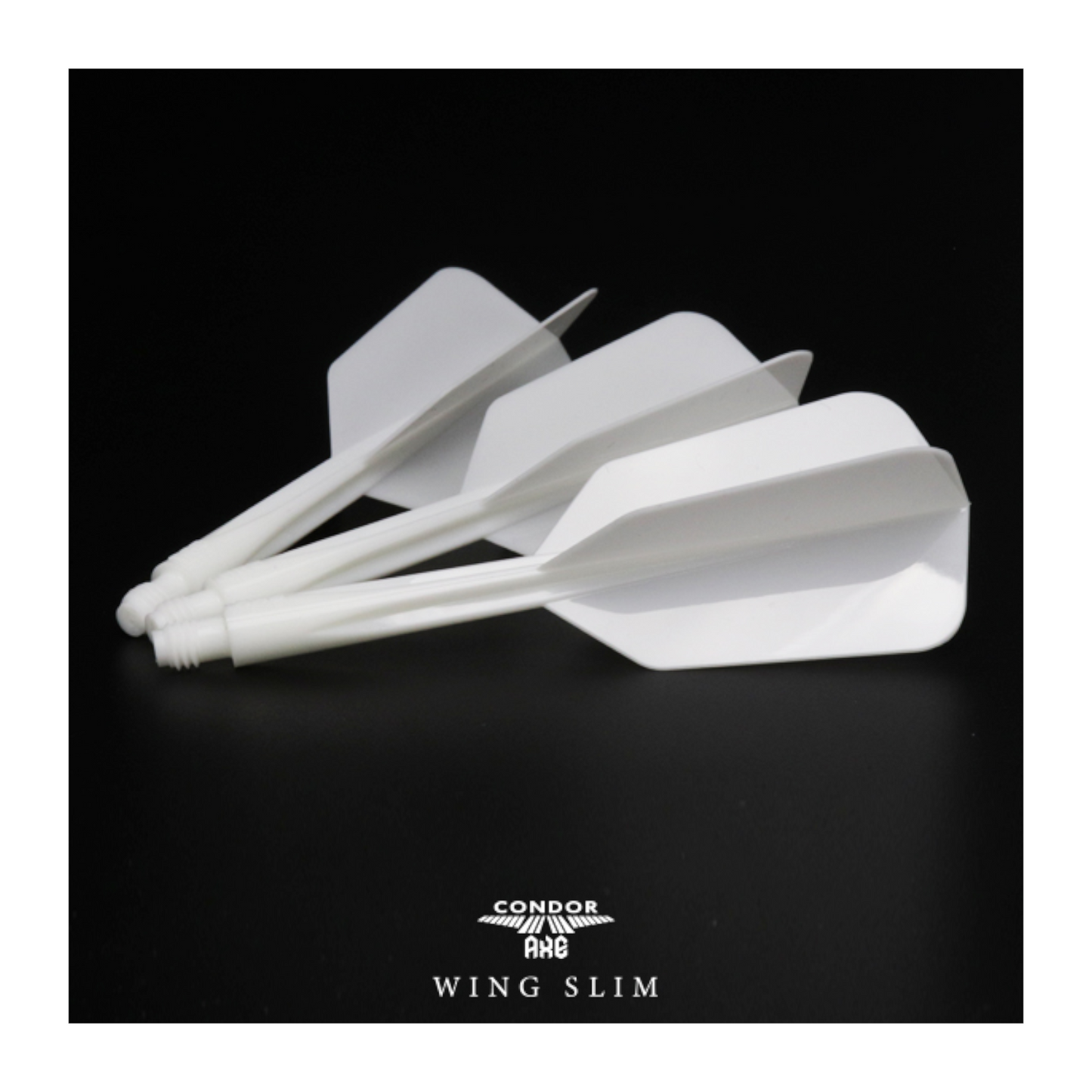 Dart Flight CONDOR Wing Slim Weiß