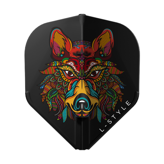 Dart Flights L-Style Signature Champagne Flight: L1EZ Standard Almudena Black