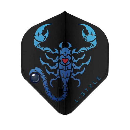 Dart Flights L-Style Signature Champagne Flight: L1EZ Standard Deta Hedman V2 Black