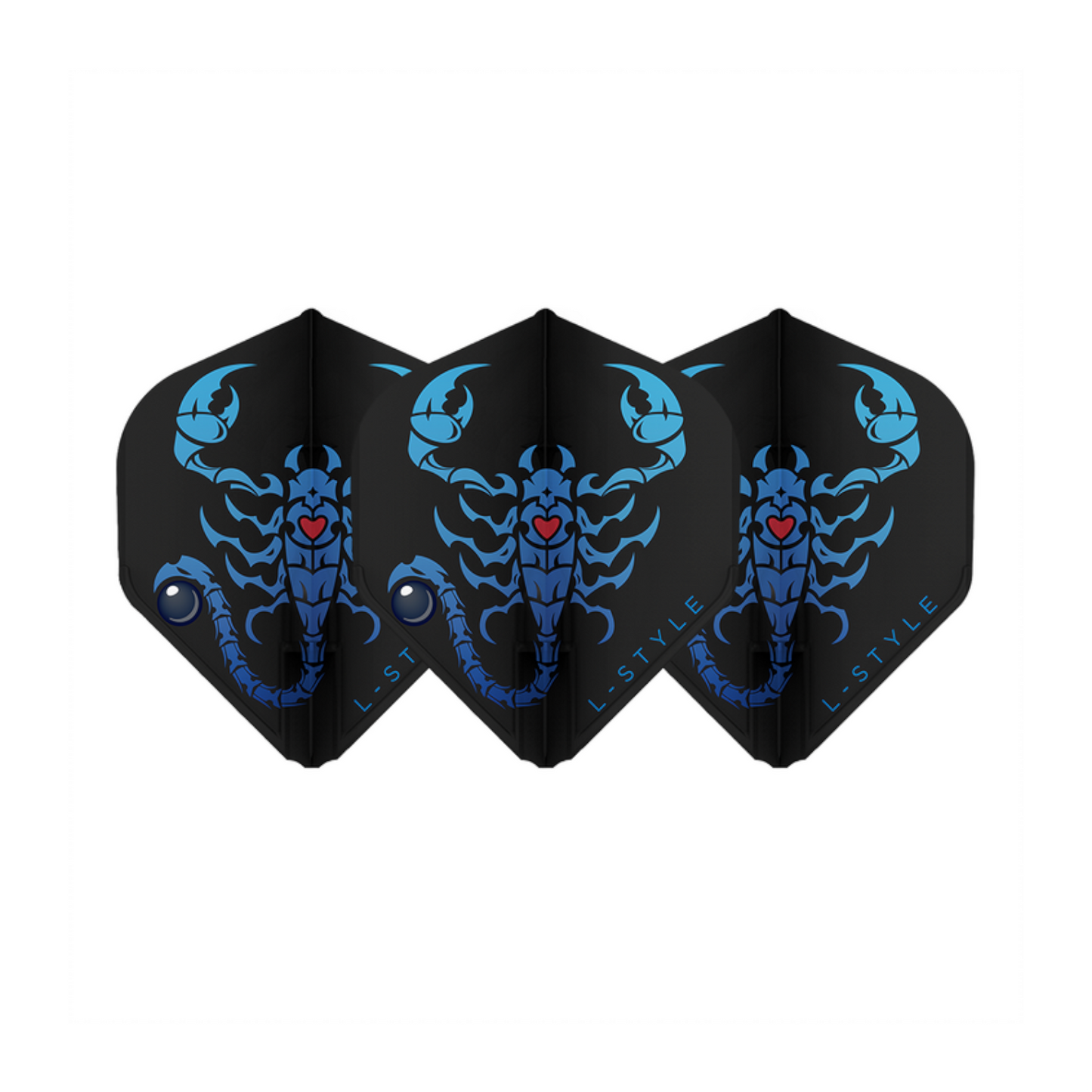 Dart Flights L-Style Signature Champagne Flight: L1EZ Standard Deta Hedman V2 Black