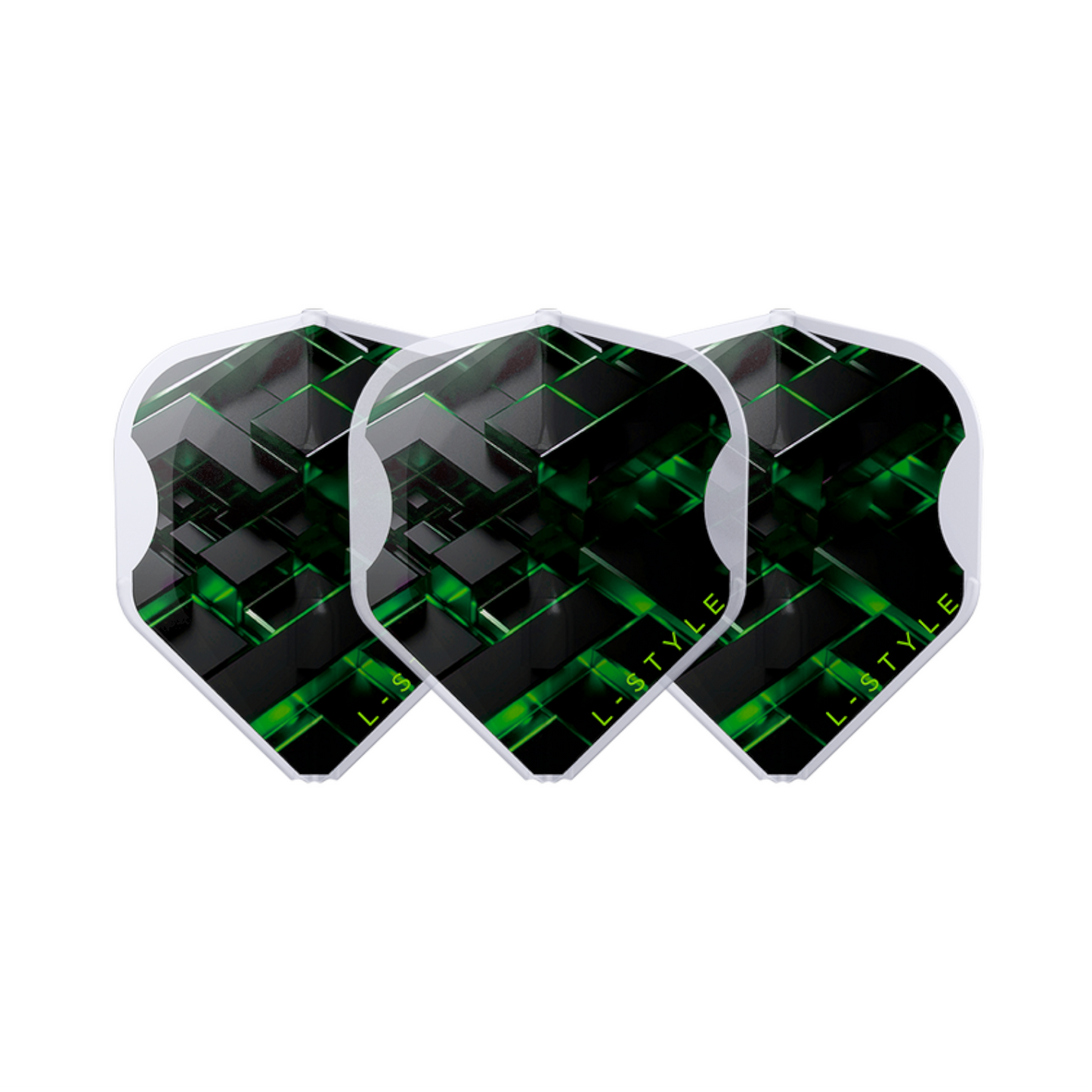 Dart Flights L-Style Signature Champagne Flight: L1EZ Standard Franz Rotzsch Clear White