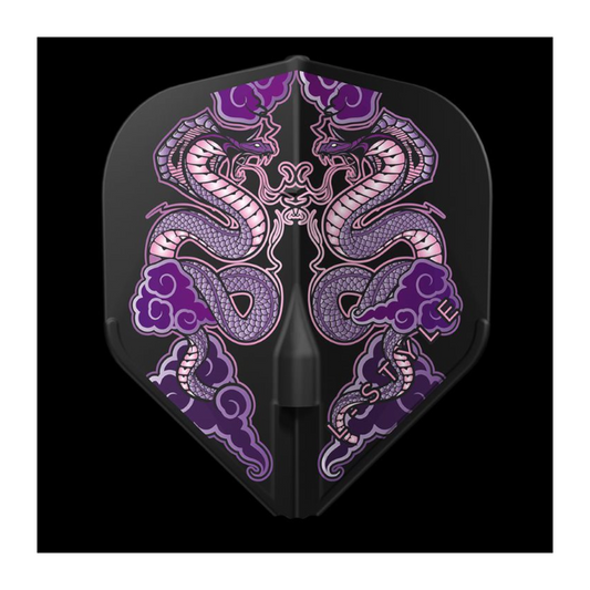 Dart Flights L-Style Signature Champagne Flight: L1EZ Standard Jelle Klaasen V7 Black