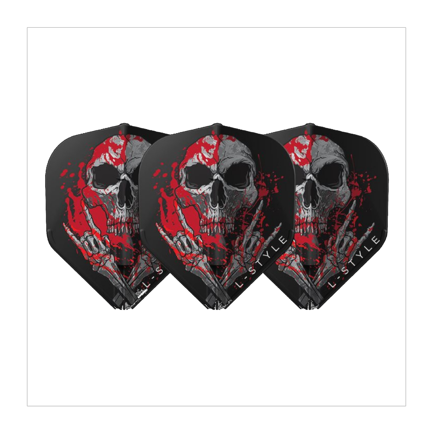 Dart Flights L-Style Signature Champagne Flight: L1EZ Standard Ryan Searle V3 Black