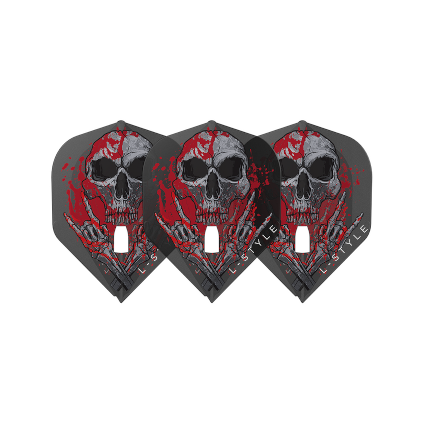 Dart Flights L-Style Signature Champagne Flight: L1PRO Standard Ryan Searle V3 Clear Black
