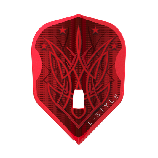Dart Flights L-Style Signature Champagne Flight: L3PRO Lisa Ashton V3 Red