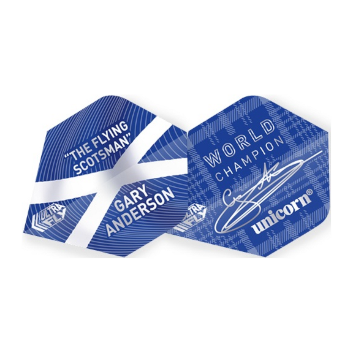 Dart Flight UNICORN Ultrafly 100 Mikron Player No. 2 Gary Anderson