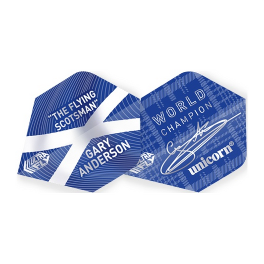 Dart Flight UNICORN Ultrafly 100 Mikron Player No. 2 Gary Anderson