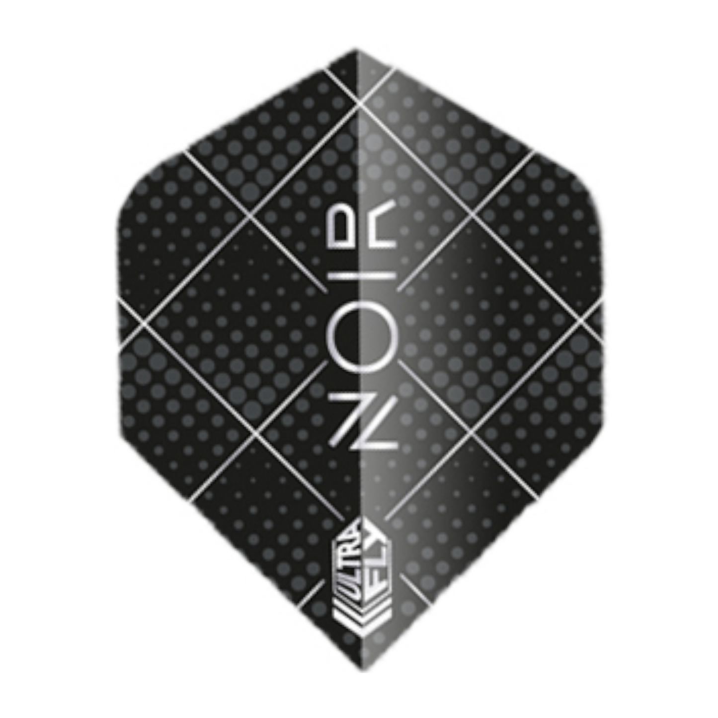 Dart Flight UNICORN Ultrafly 100-Plus Noir Dot