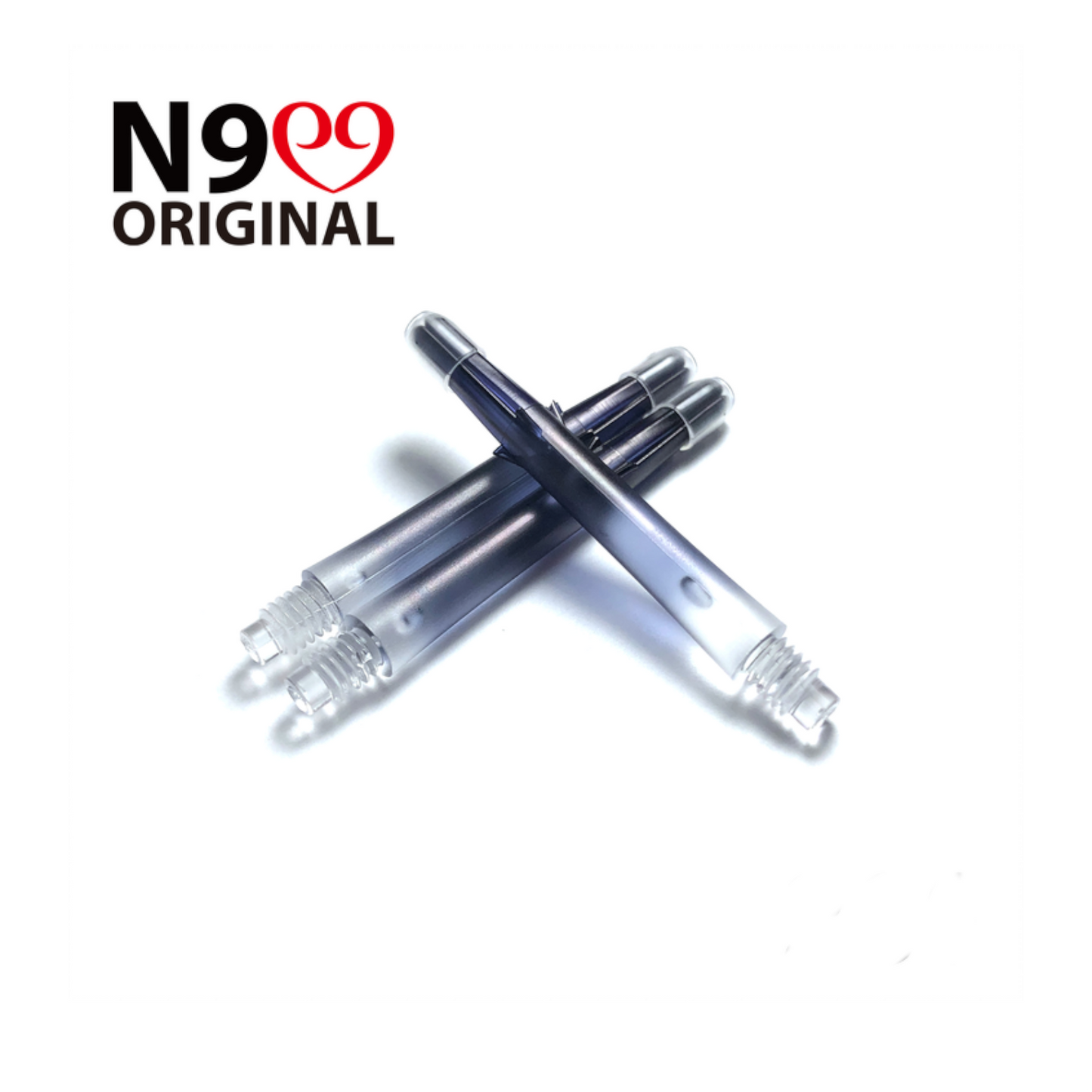 Dart Shaft L-Style N9 Gradient Clear L-SHaft Cool Black