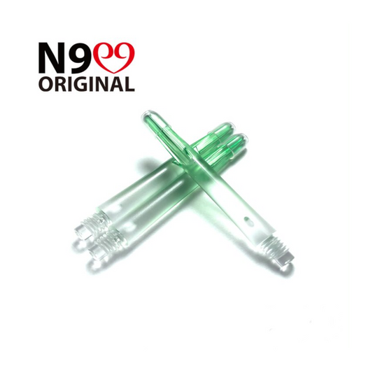 Dart Shaft L-Style N9 Gradient Clear L-SHaft Forest Green