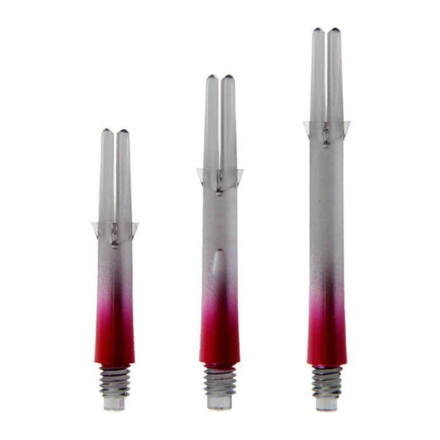 Dart Shaft L-Style Two-Tone Black-Red