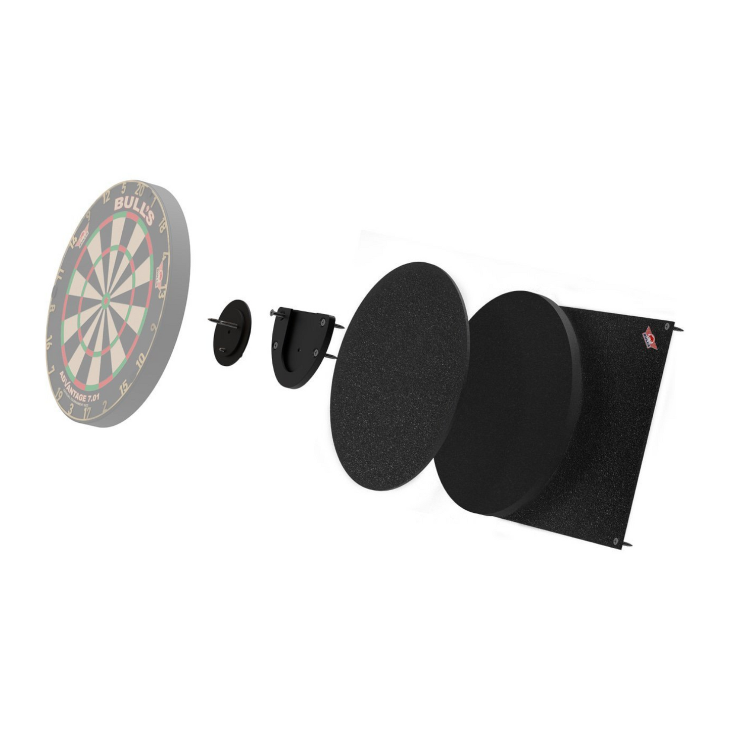 Dart Zubehör BULL'S Dartboard Silencer - Lärmschutz