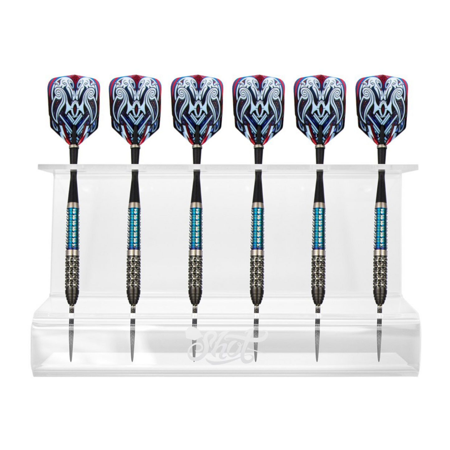 Dart Zubehör SHOT Acrylic 2 Set Dart Display Holder