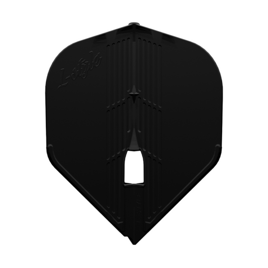 Dart Flights L-Style L1KPRO Kami Standard Schwarz