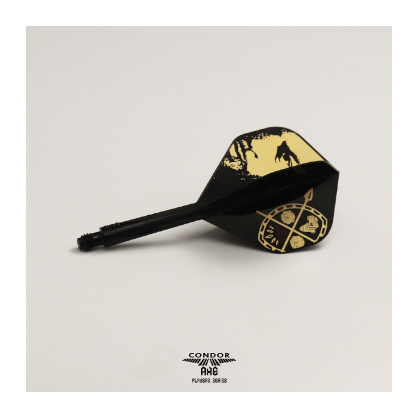 Dart Flights CONDOR AXE A.W Inspiration3 Schwarz Standard