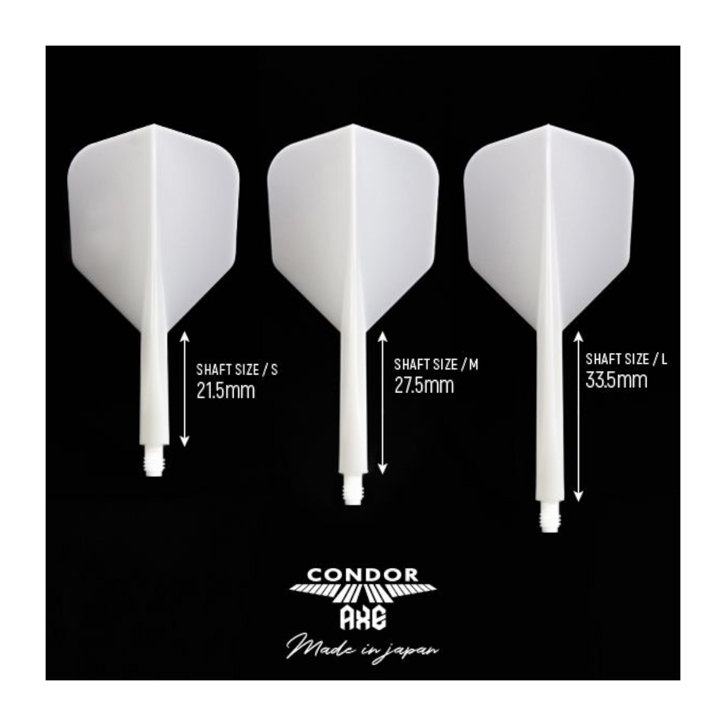 Dart Flights CONDOR AXE Splash BEAR Standard