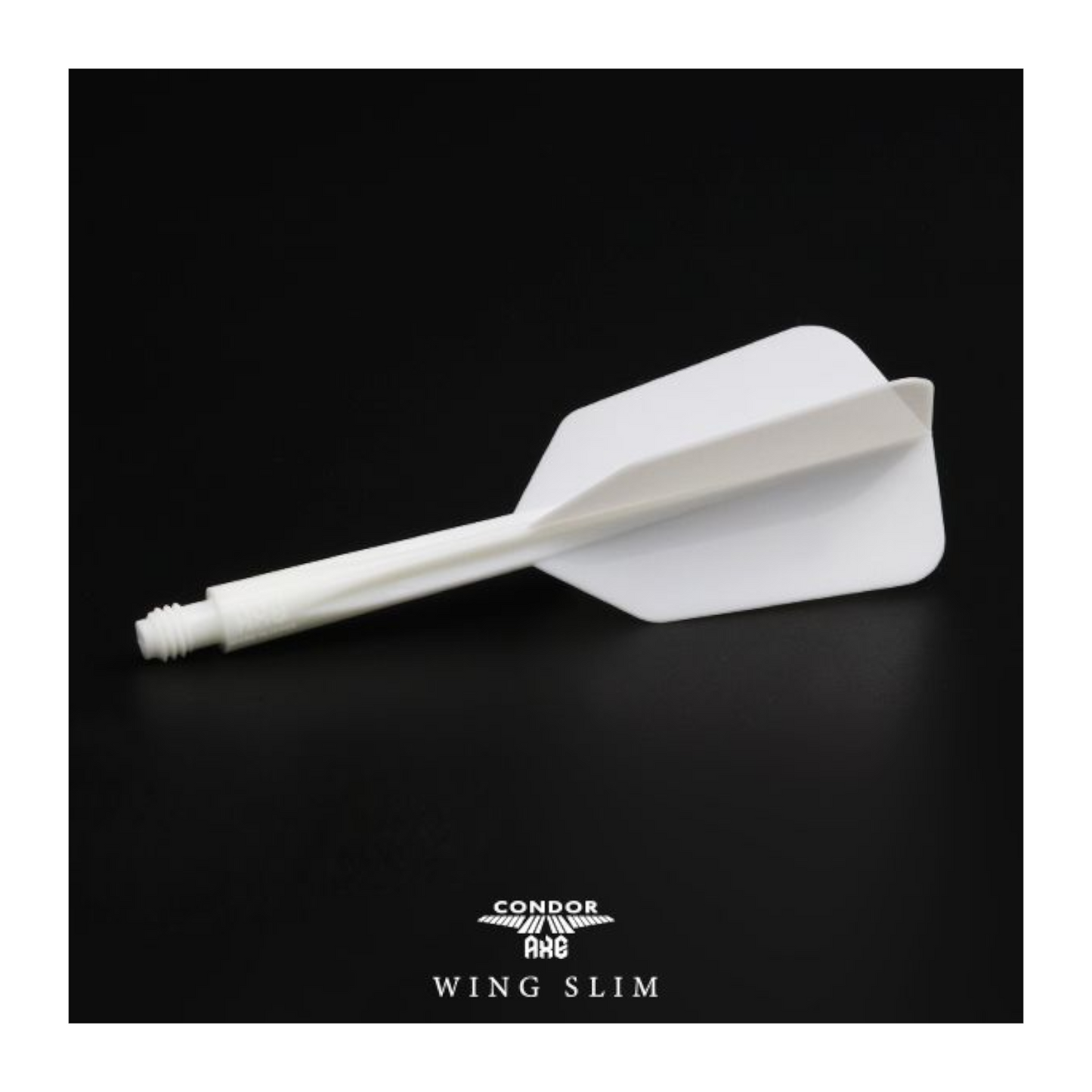 Dart Flight CONDOR Wing Slim Weiß