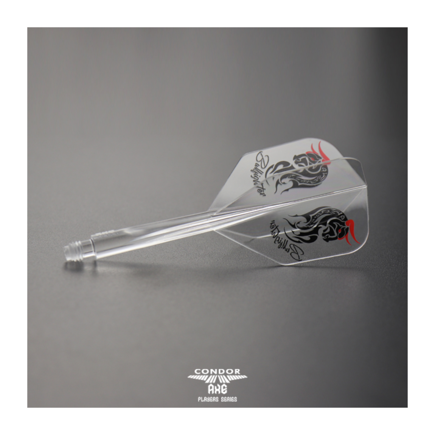 Dart Flights CONDOR AXE Bullfighter Clear Small