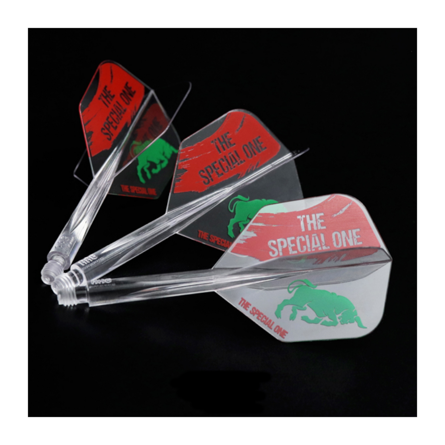 Dart Flights CONDOR AXE Special One2 Clear Small