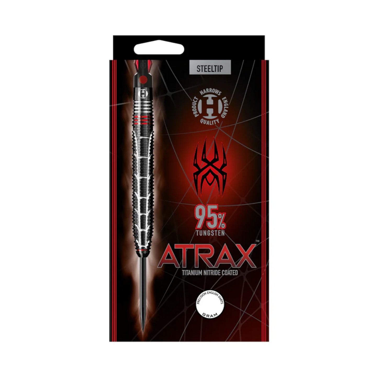 Steeldart HARROWS Atrax 95%