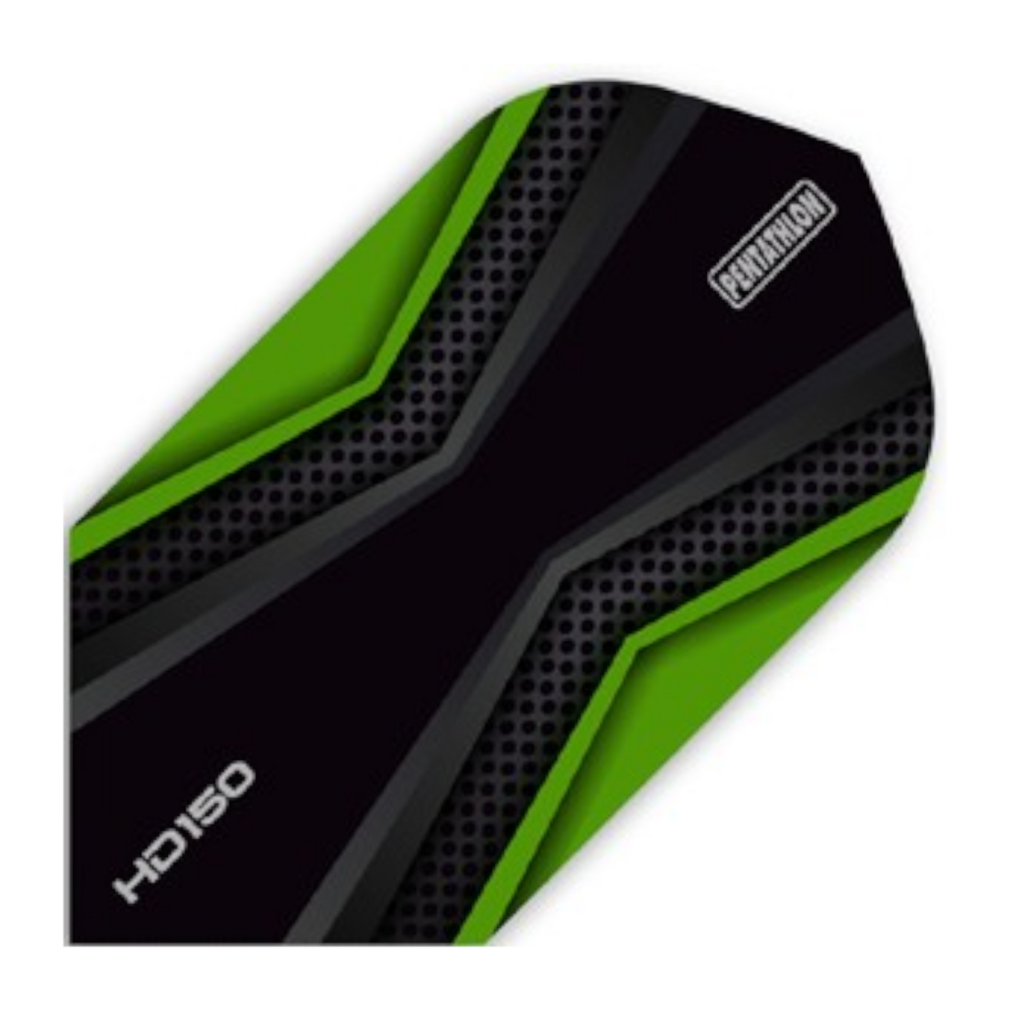Dart Flight Pentathlon HD150 Flights green/black Slim