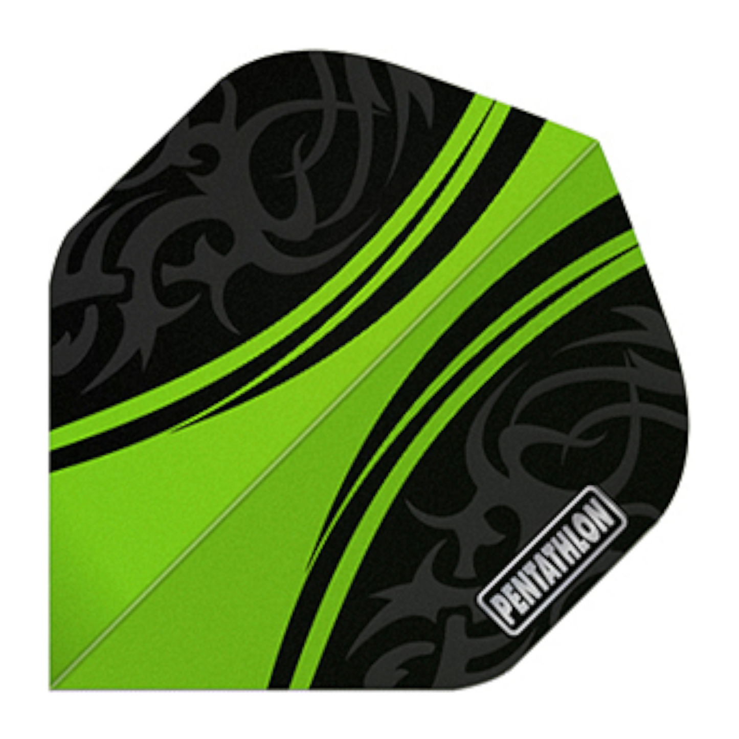 Dart Flights Pentathlon Colour Plus green