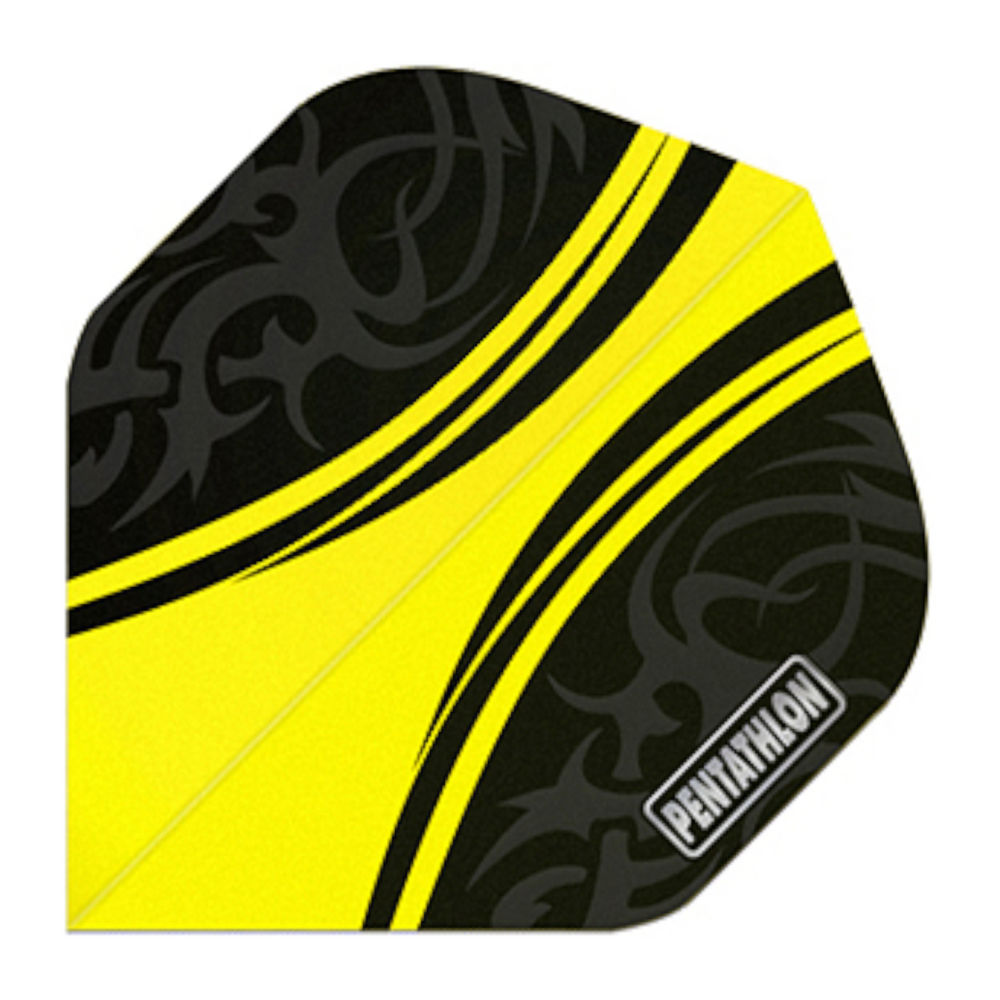 Dart Flights Pentathlon Colour Plus yellow