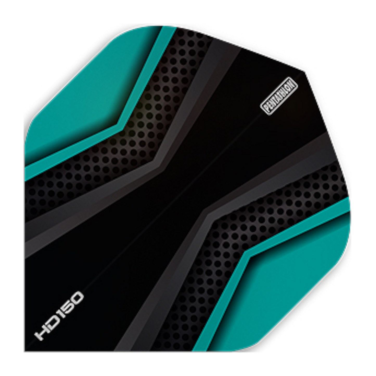Dart Flights Pentathlon HD150 Flights NO.2 aqua/blk
