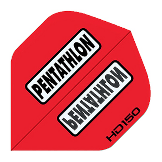 Dart Flights Pentathlon HD 150 red
