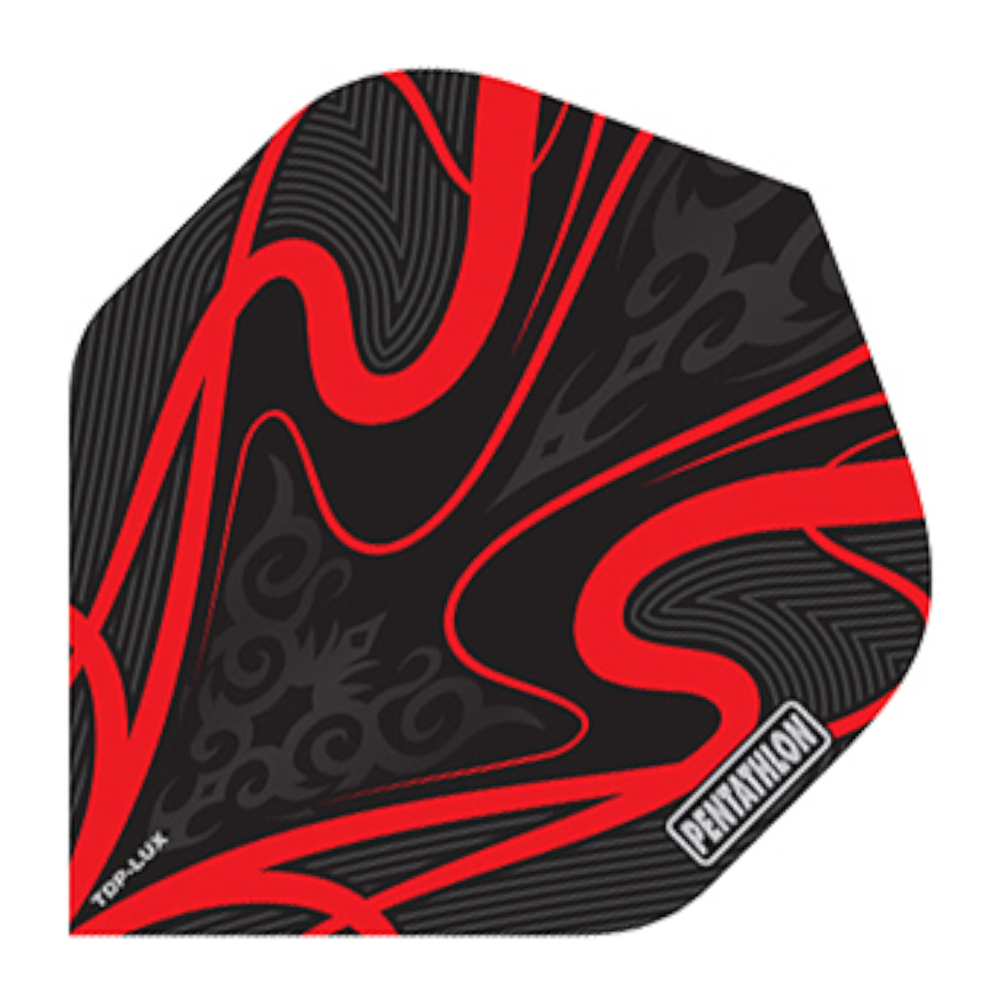 Dart Flights Pentathlon TDP LUX Red