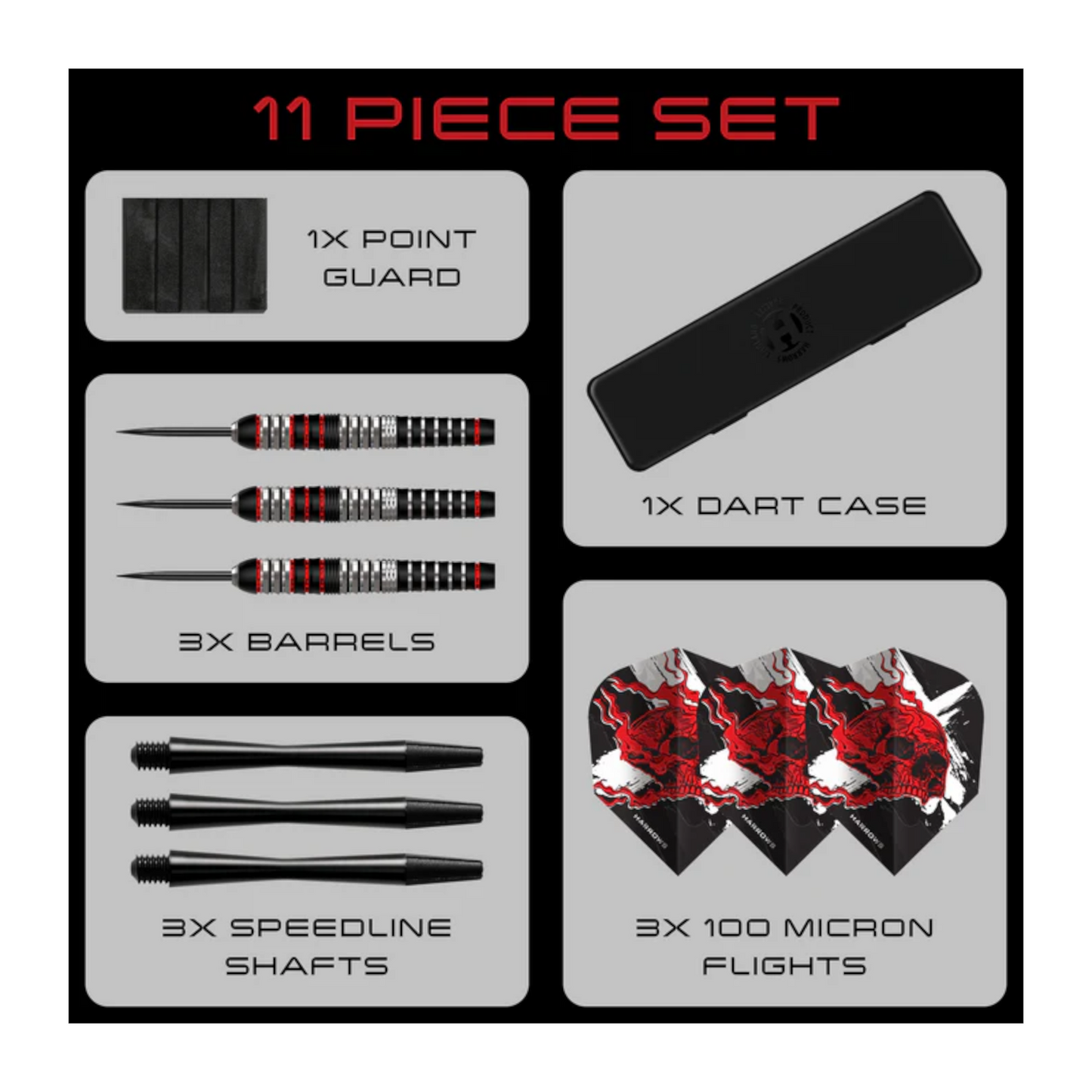 Steeldart HARROWS Heavy Metal