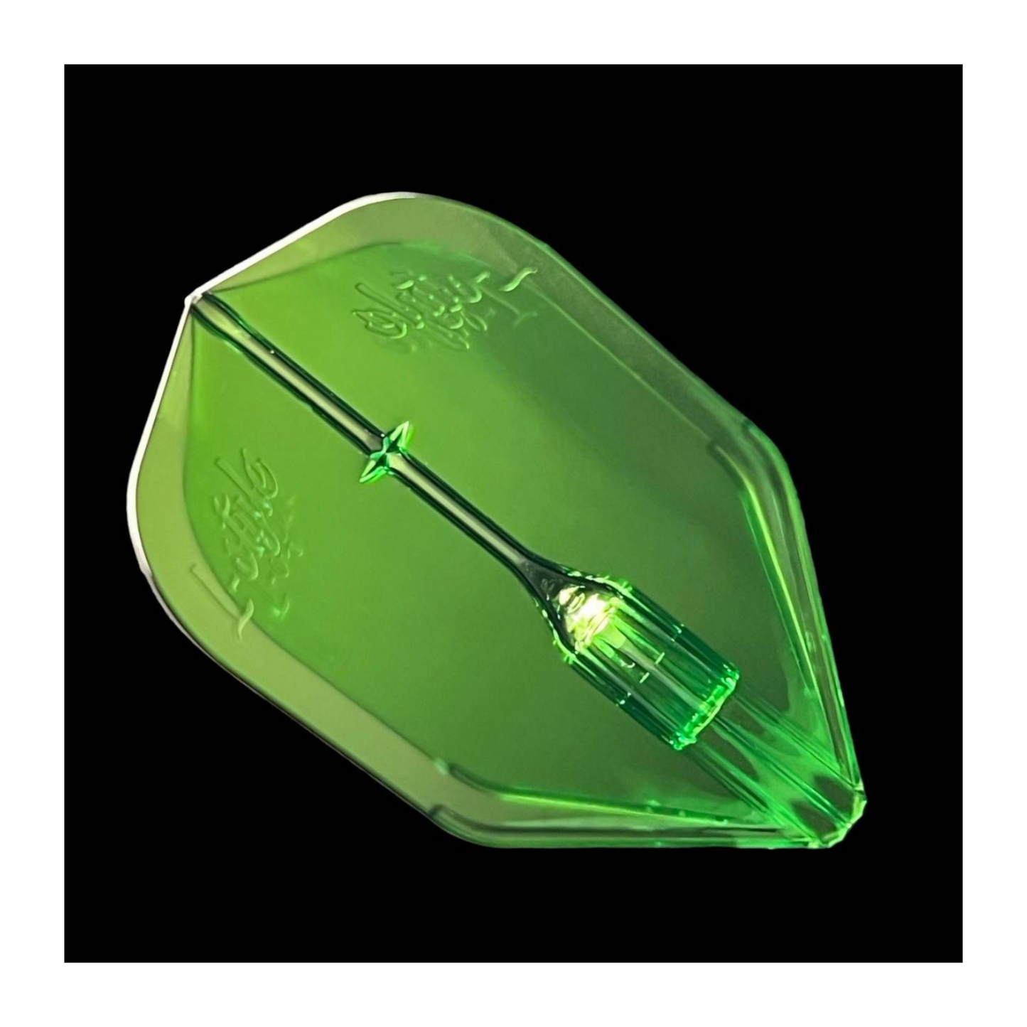 Dart Flights L-Style L3EZ Fantom Green