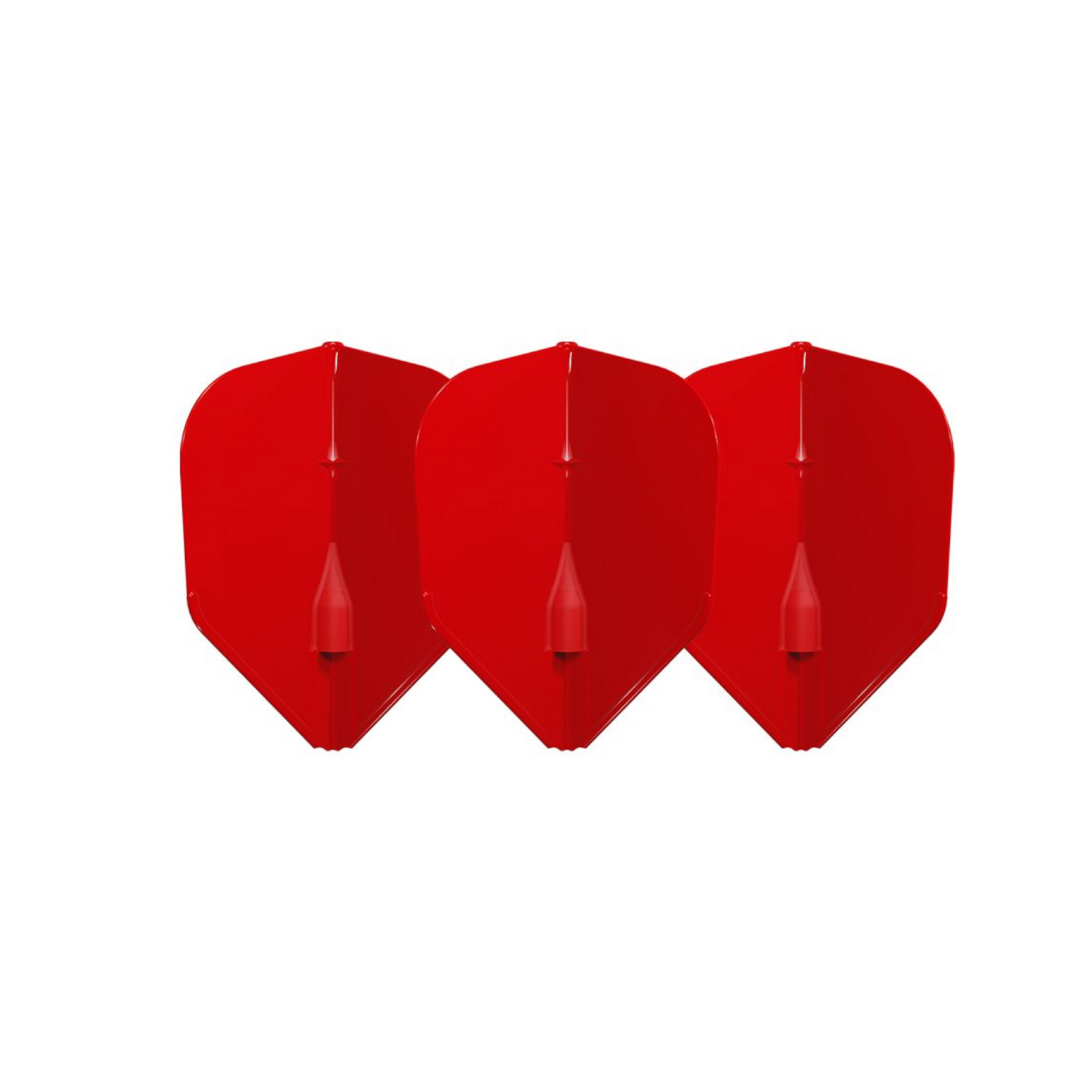 Dart Flights L-Style L3EZ Shape Red