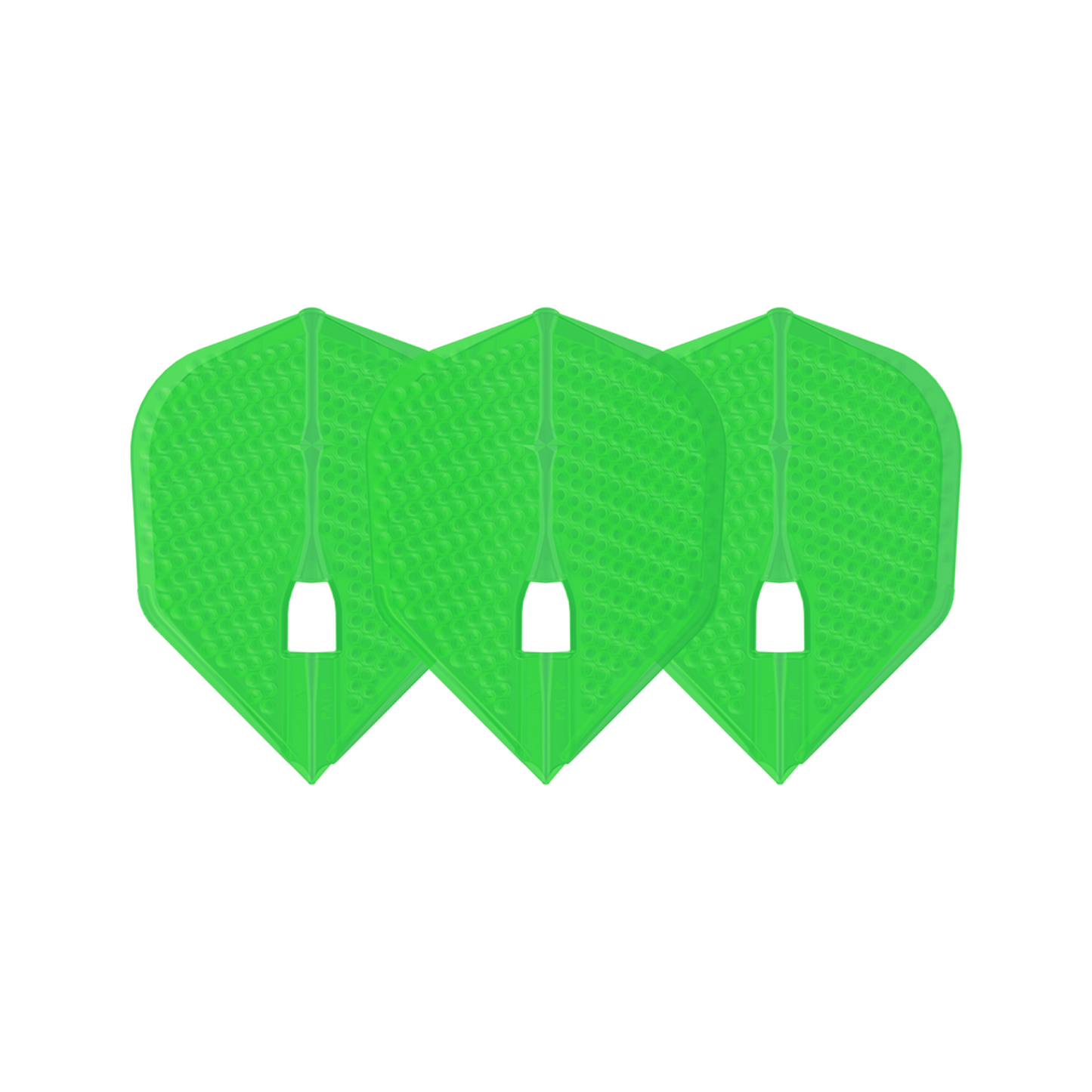 Dart Flights L-Style L3PRO DIMPLE Shape Lime Green