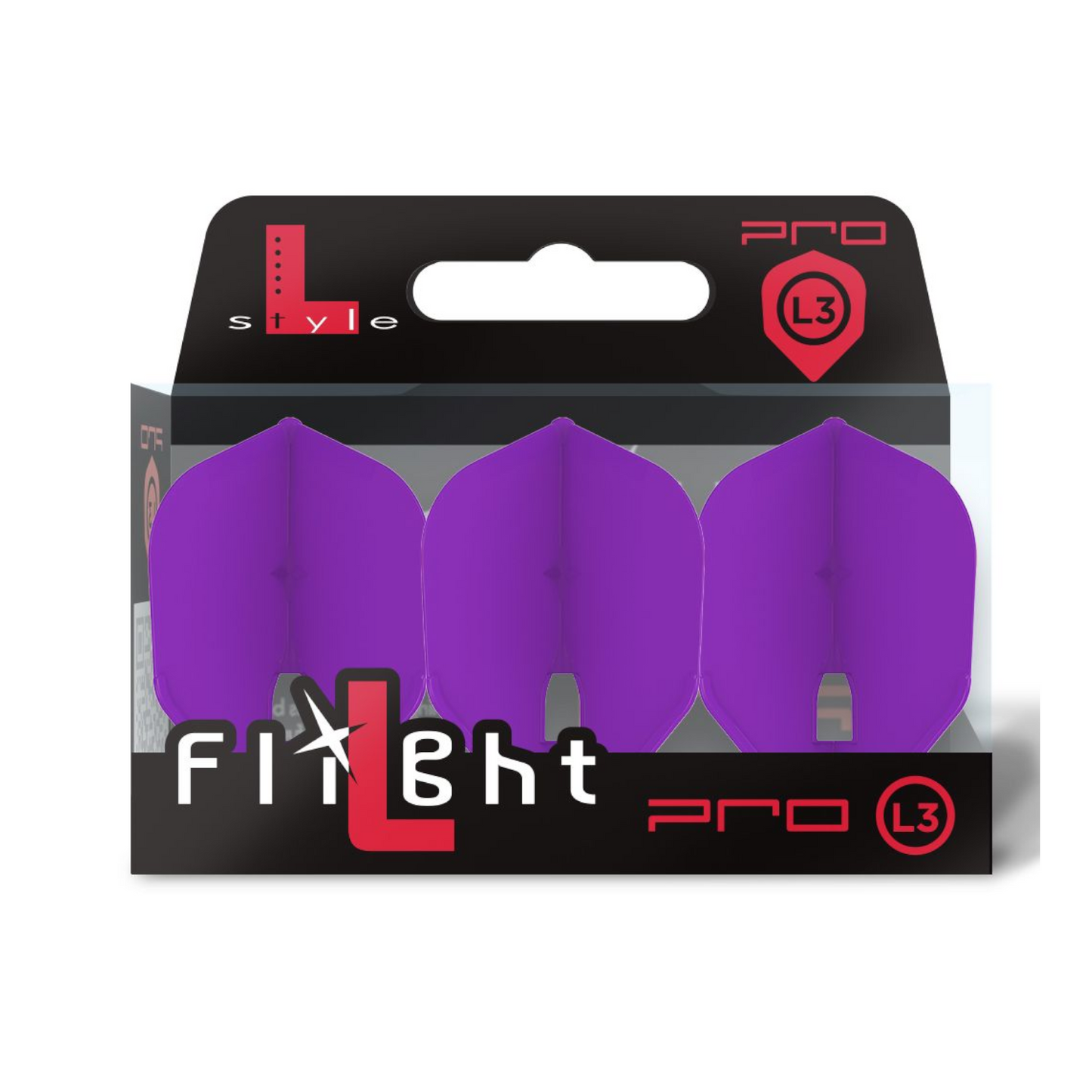 Dart Flights L-Style L3PRO Shape Deep Purple