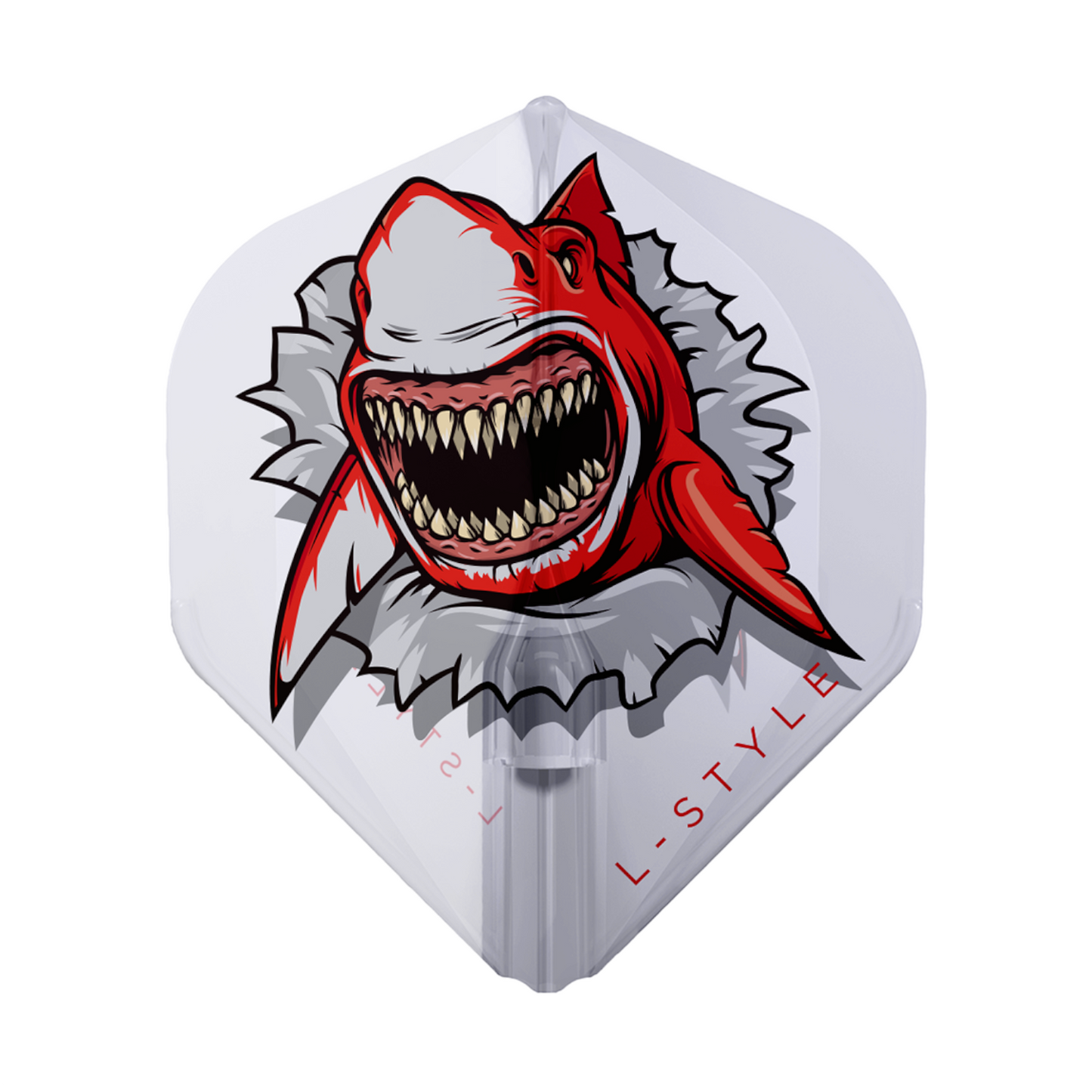 Dart Flights L-Style Signature Champagne Flight: L1EZ Standard Florian Hempel Clear White