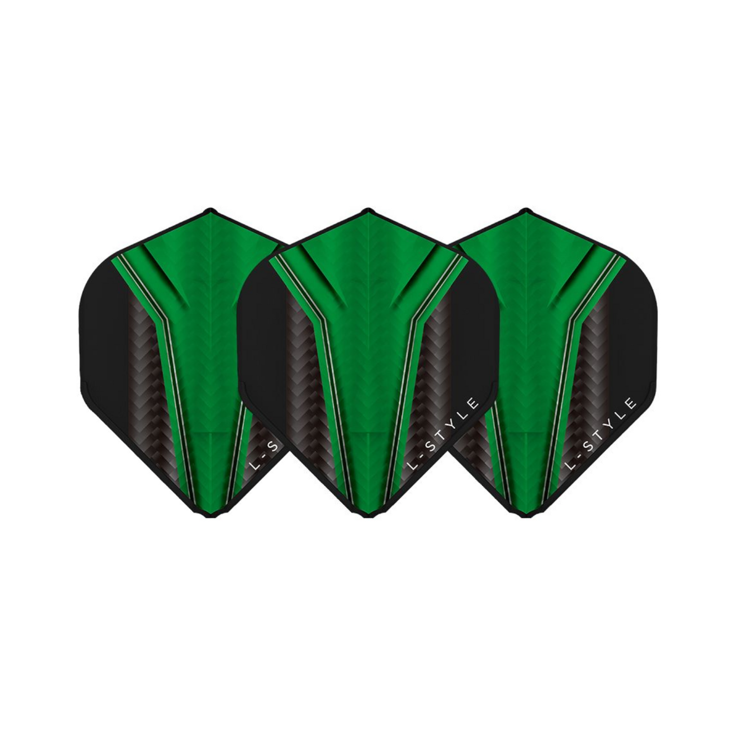 Dart Flights L-Style Signature Champagne Flight: L1EZ Standard Inception Green
