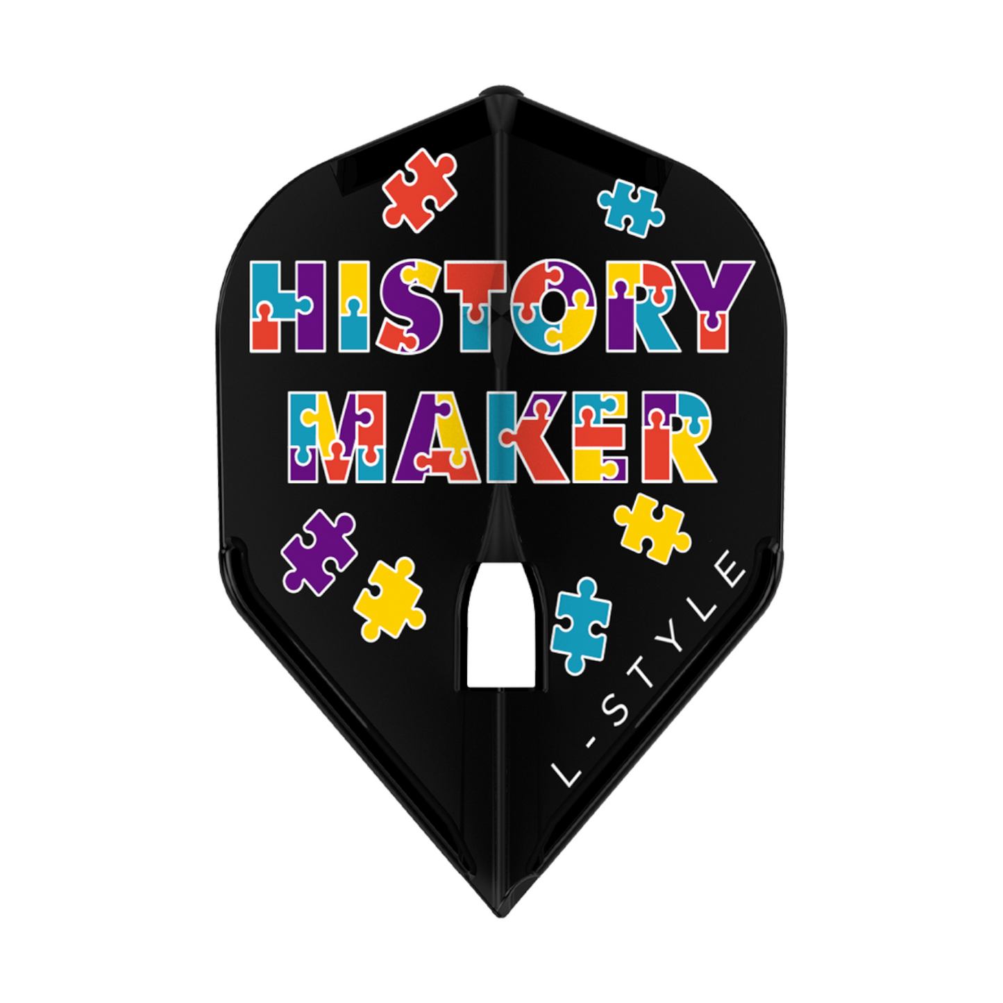 Dart Flights L-Style Signature Champagne Flight: L1PRO Standard Fallon Sherrock V2 Black