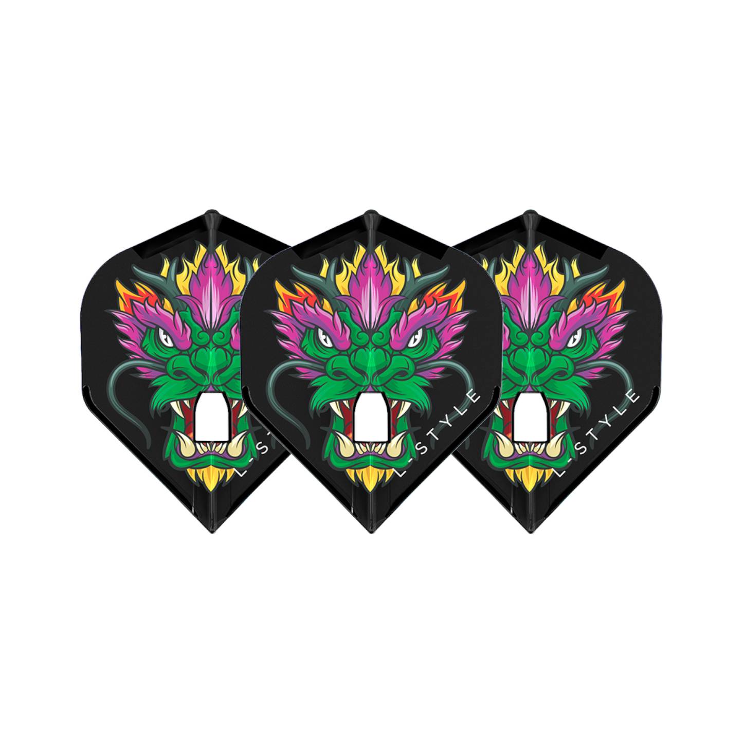 Dart Flights L-Style Signature Champagne Flight:  L1PRO Jules Van Dongen Black