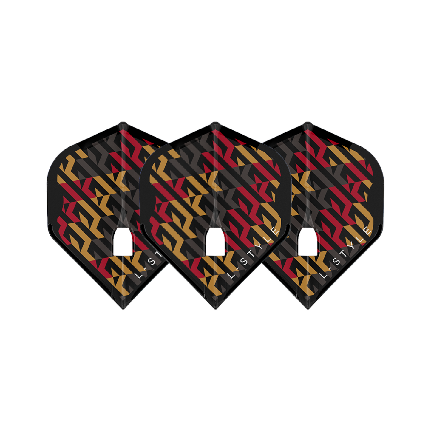 Dart Flights L-Style Signature Champagne Flight: L1PRO Standard Nico Kurz v2 Black