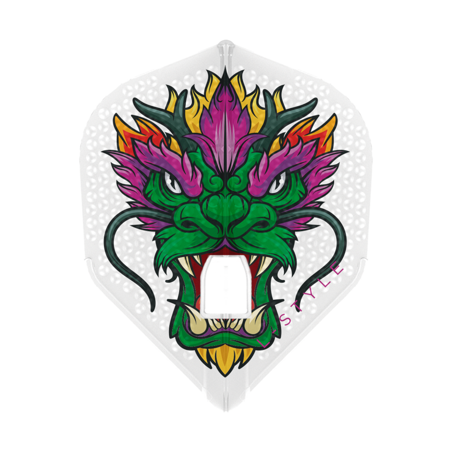 Dart Flights L-Style Signature Champagne Flight: L3dPRO Jules Van Dongen Clear Black