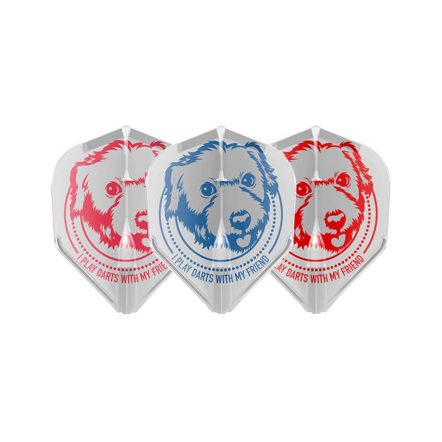 Dart Flights L-Style Signature Champagne Flight: L3EZ Shape Ryuta Arihara White