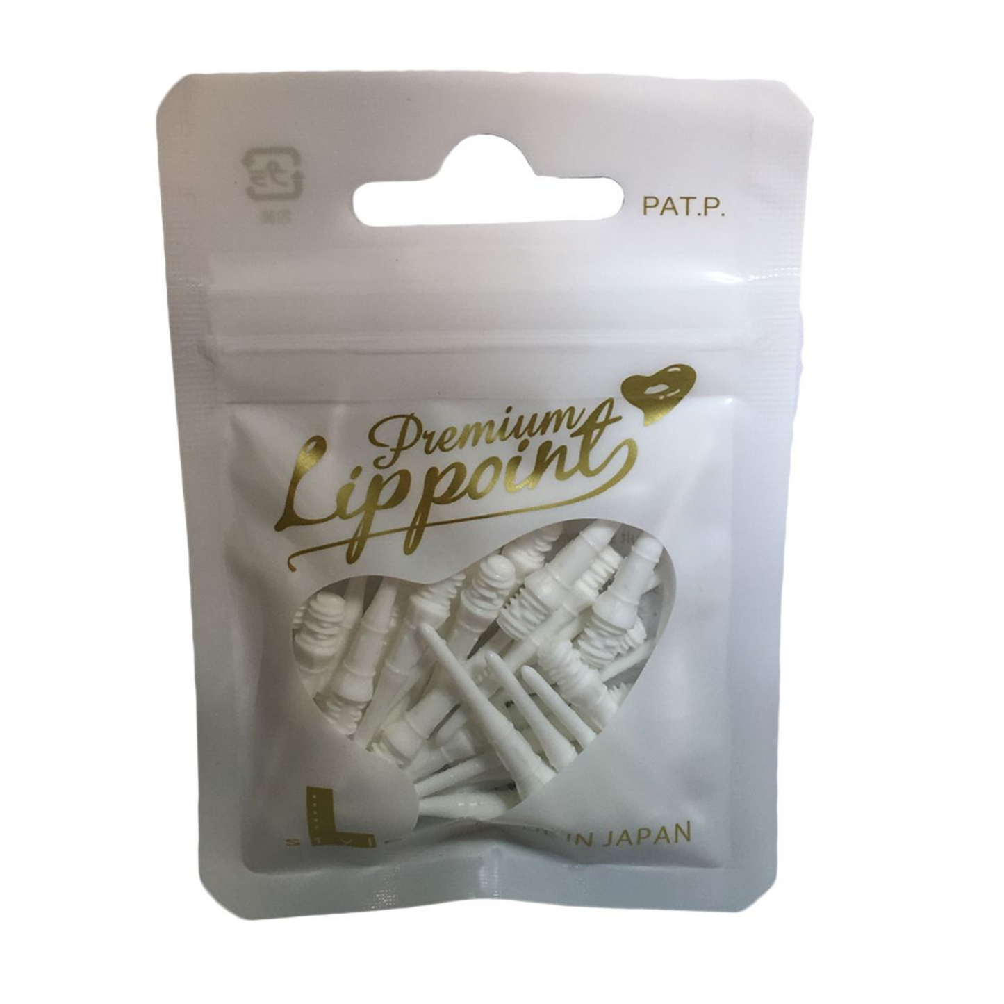 Softdart Spitzen L-Style LIPPOINT PREMIUM Weiß 30stk.