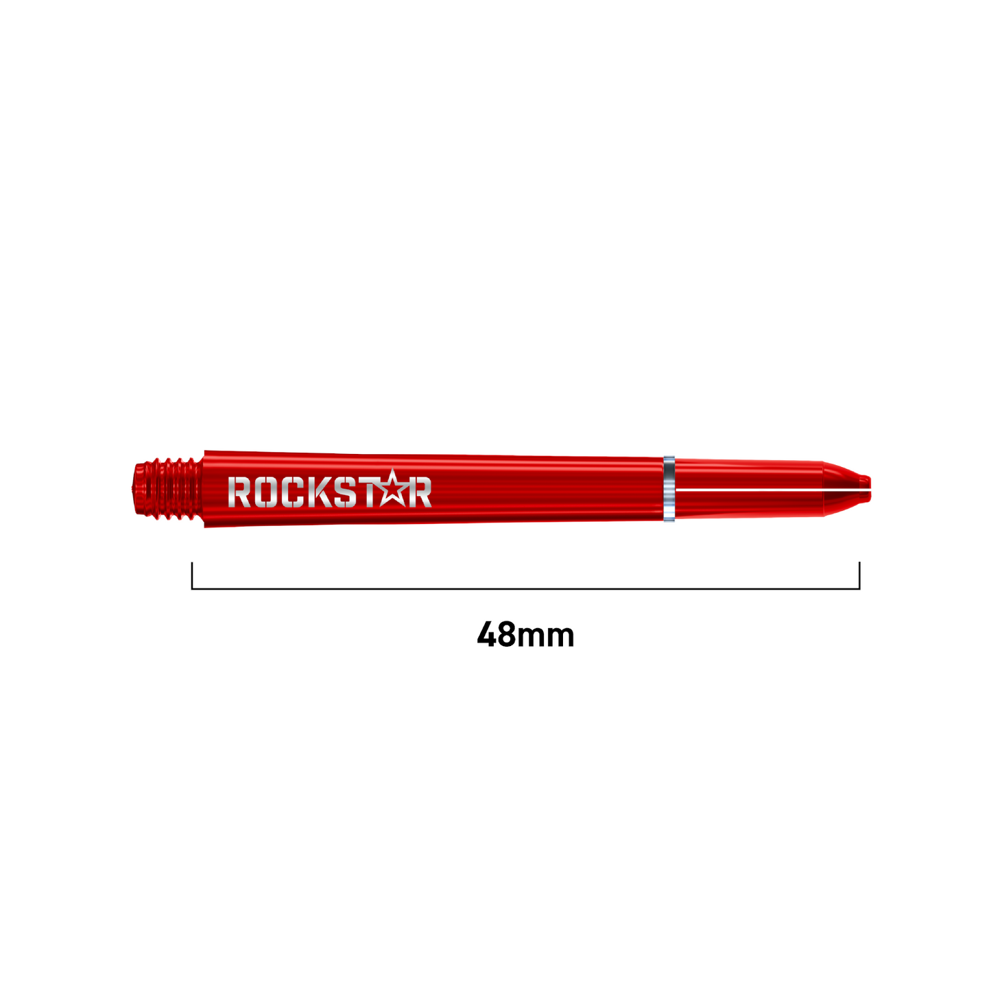Dart Shaft WINMAU Joe Cullen Rockstar Nylon Ring Grip Rot