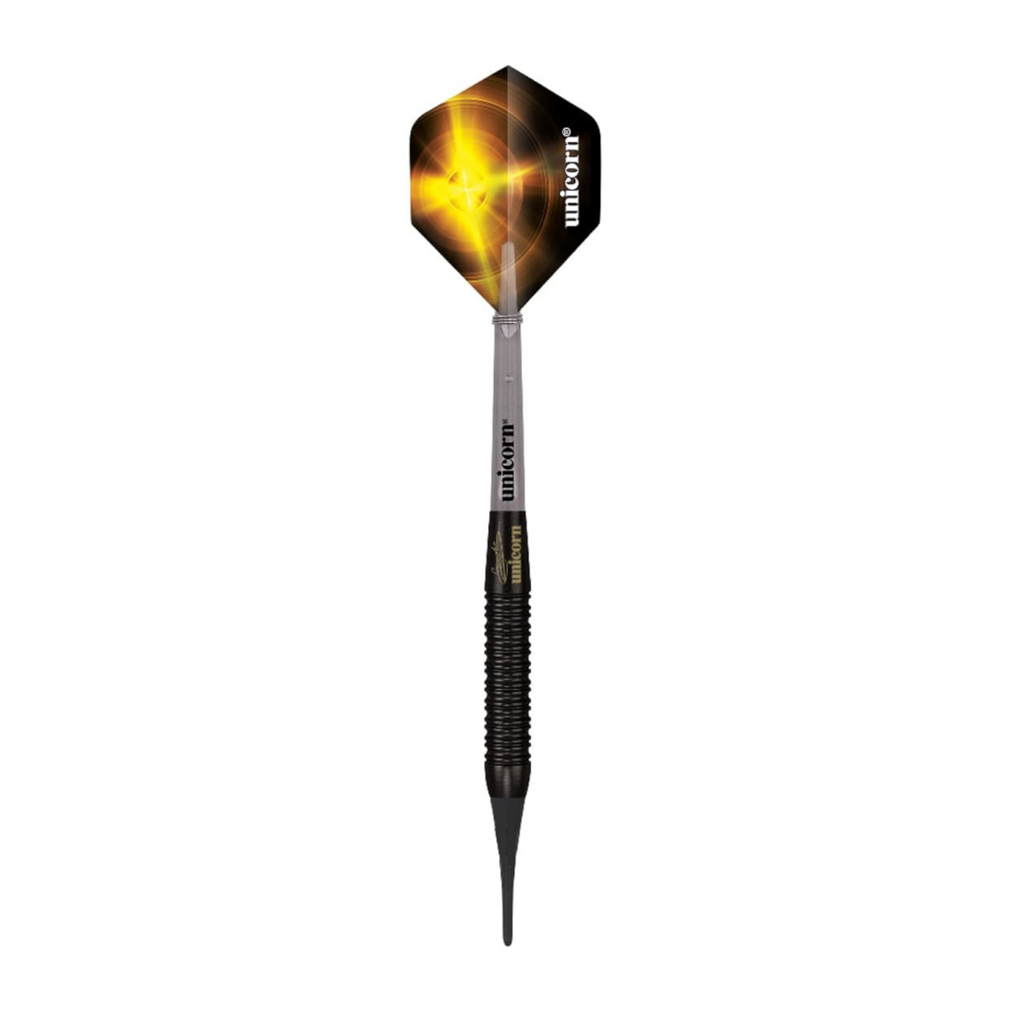 Softdart UNICORN Black Brass Gary Anderson P1