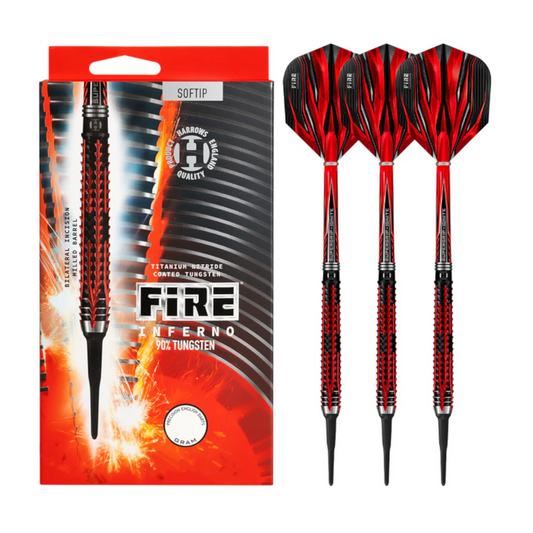 Softdart HARROWS Fire Inferno 90%